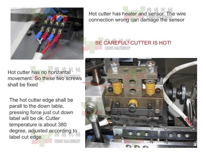 garment label cutting and folding machine operation guide 17