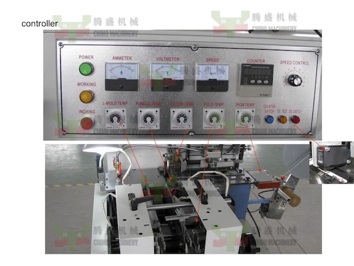 garment label cutting and folding machine operation guide 19