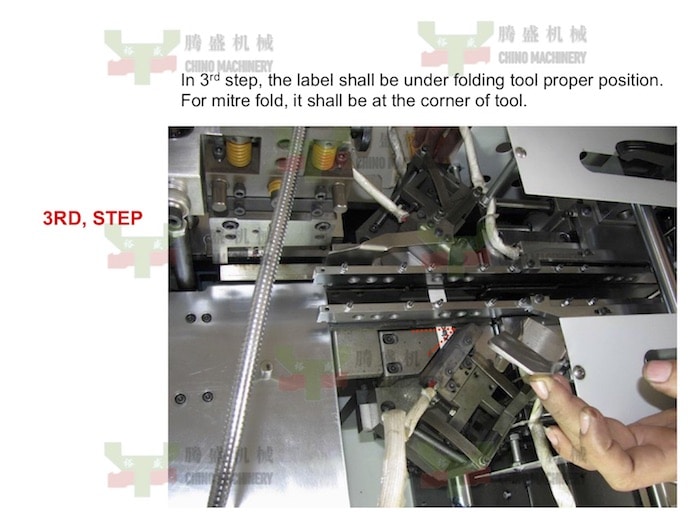 garment label cutting and folding machine operation guide 23