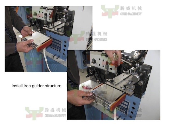 garment label cutting and folding machine operation guide 3